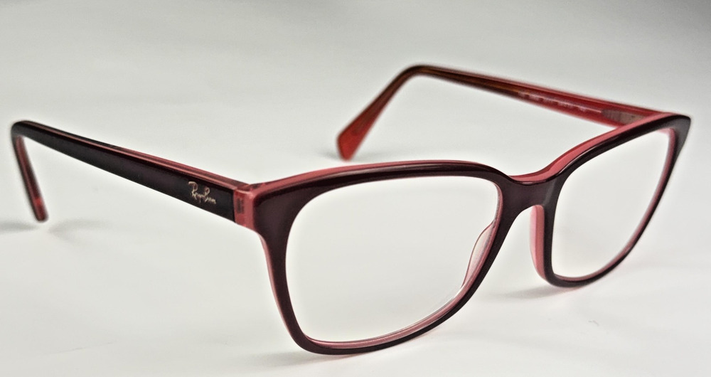Ray-Ban RB5362 5777 Red Womens Square Rect 54-17-140mm Eyeglasses FRAMES ONLY